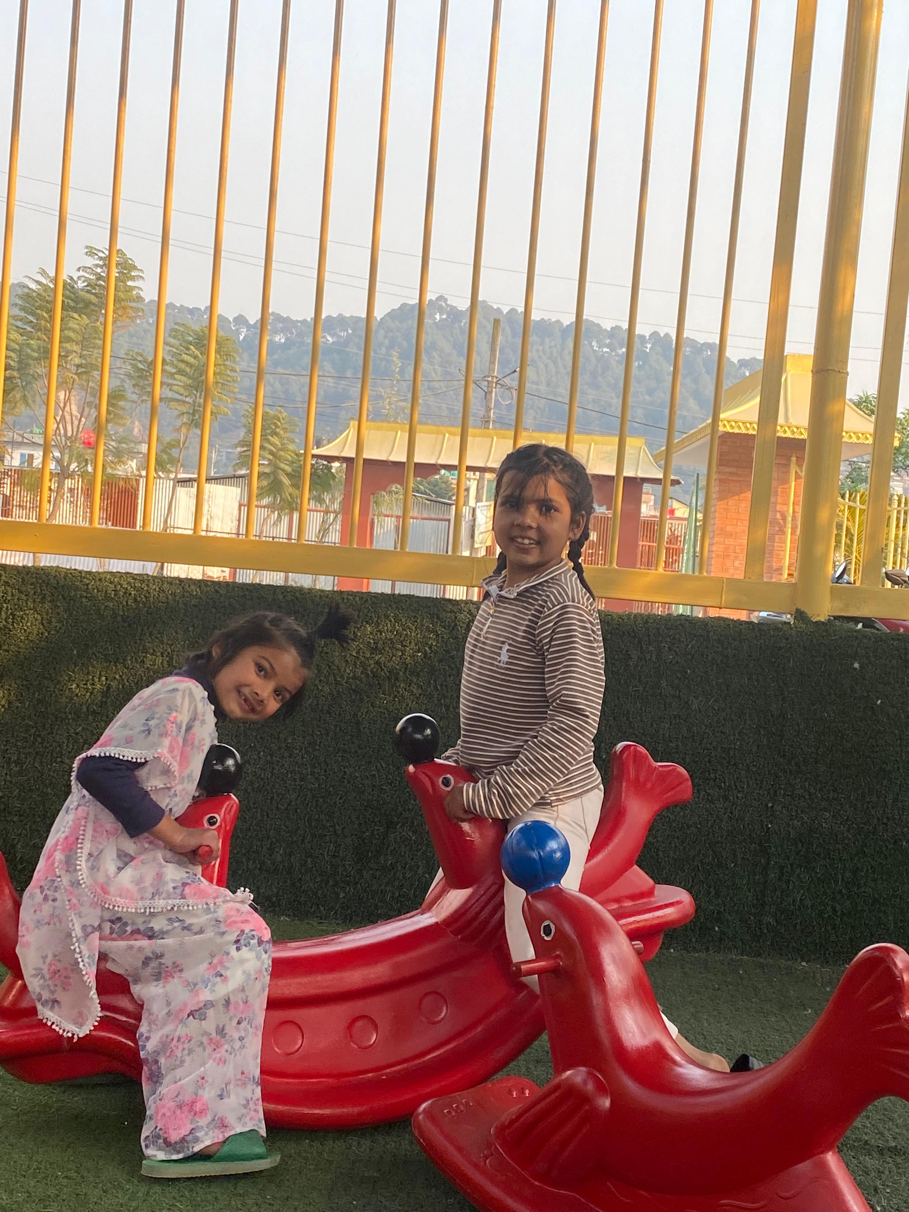 Children in classroom