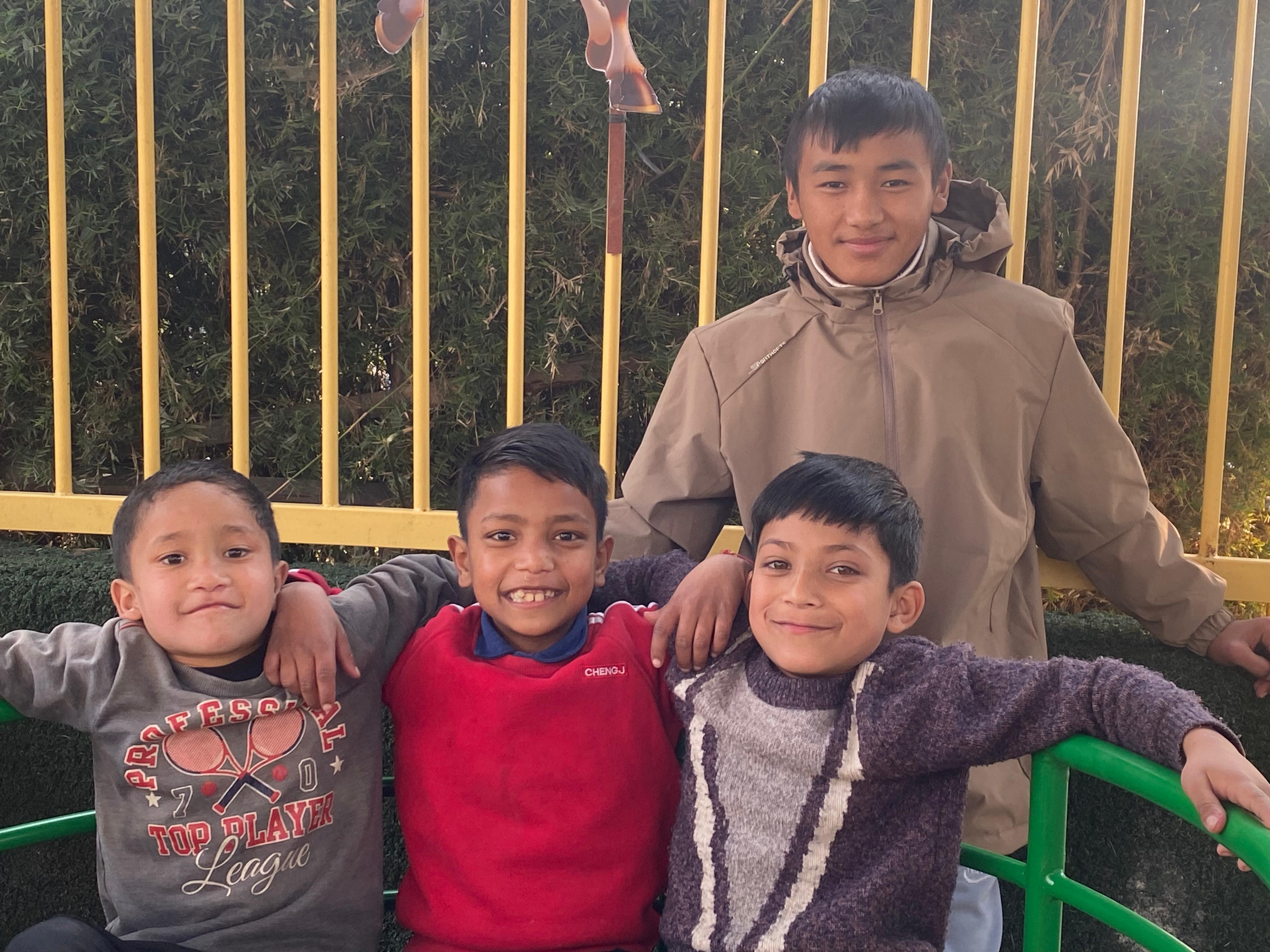 Children in classroom