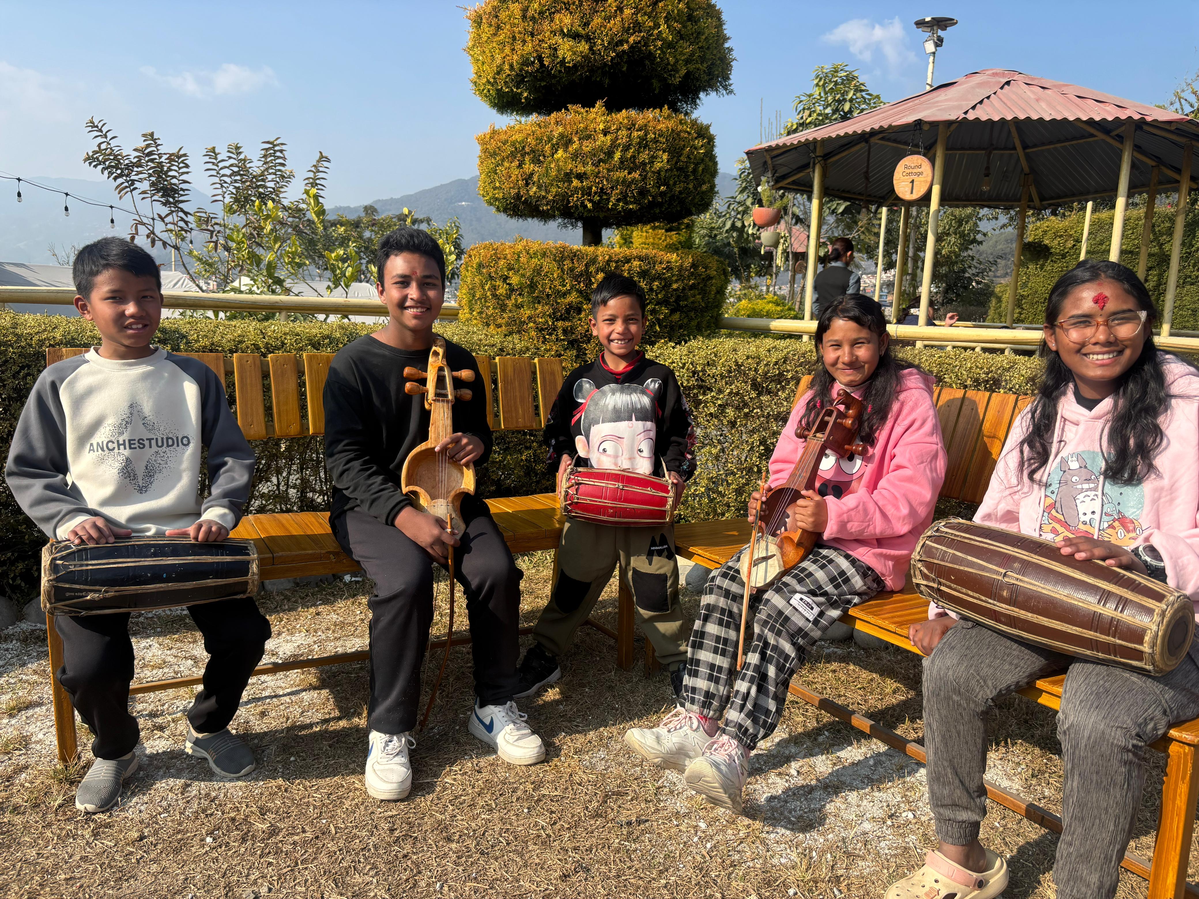 Children in classroom