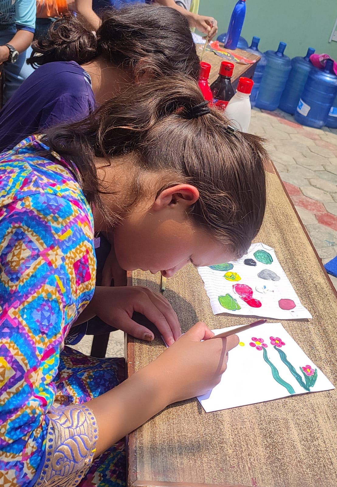 Children in classroom