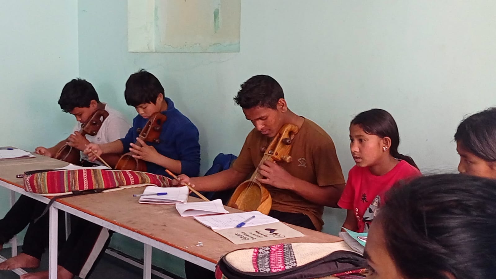 Children in classroom